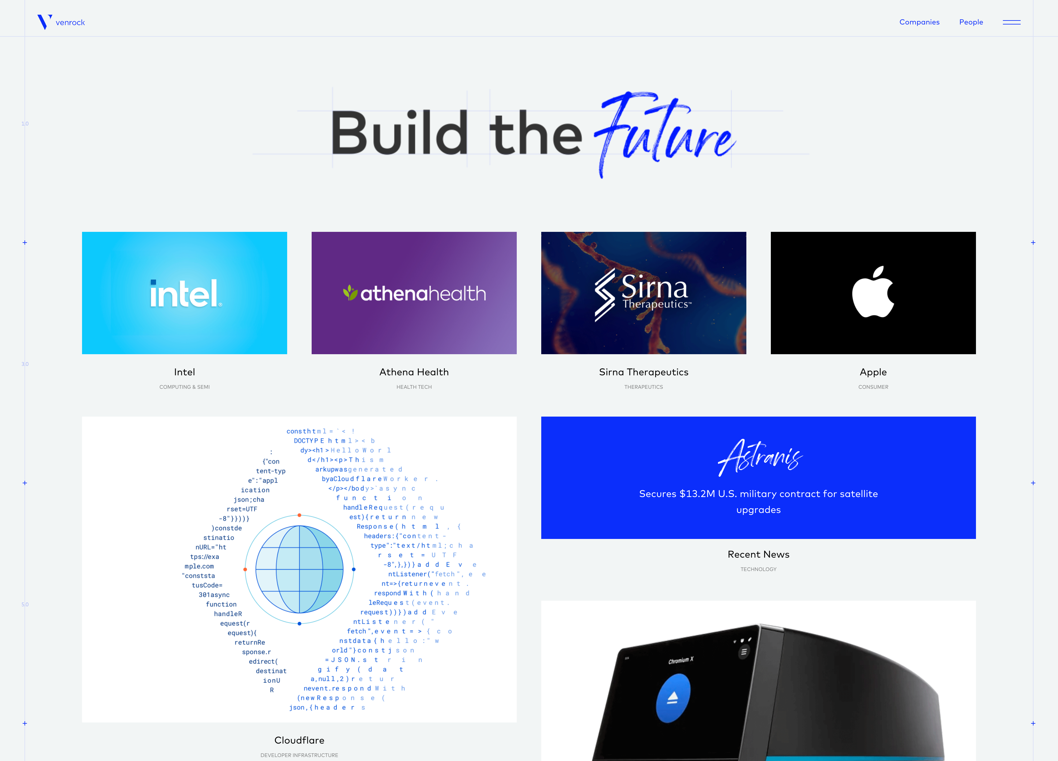 Venrock - Finance website by Dynamic Web Partners